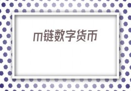 m链数字货币(数字货币合约)